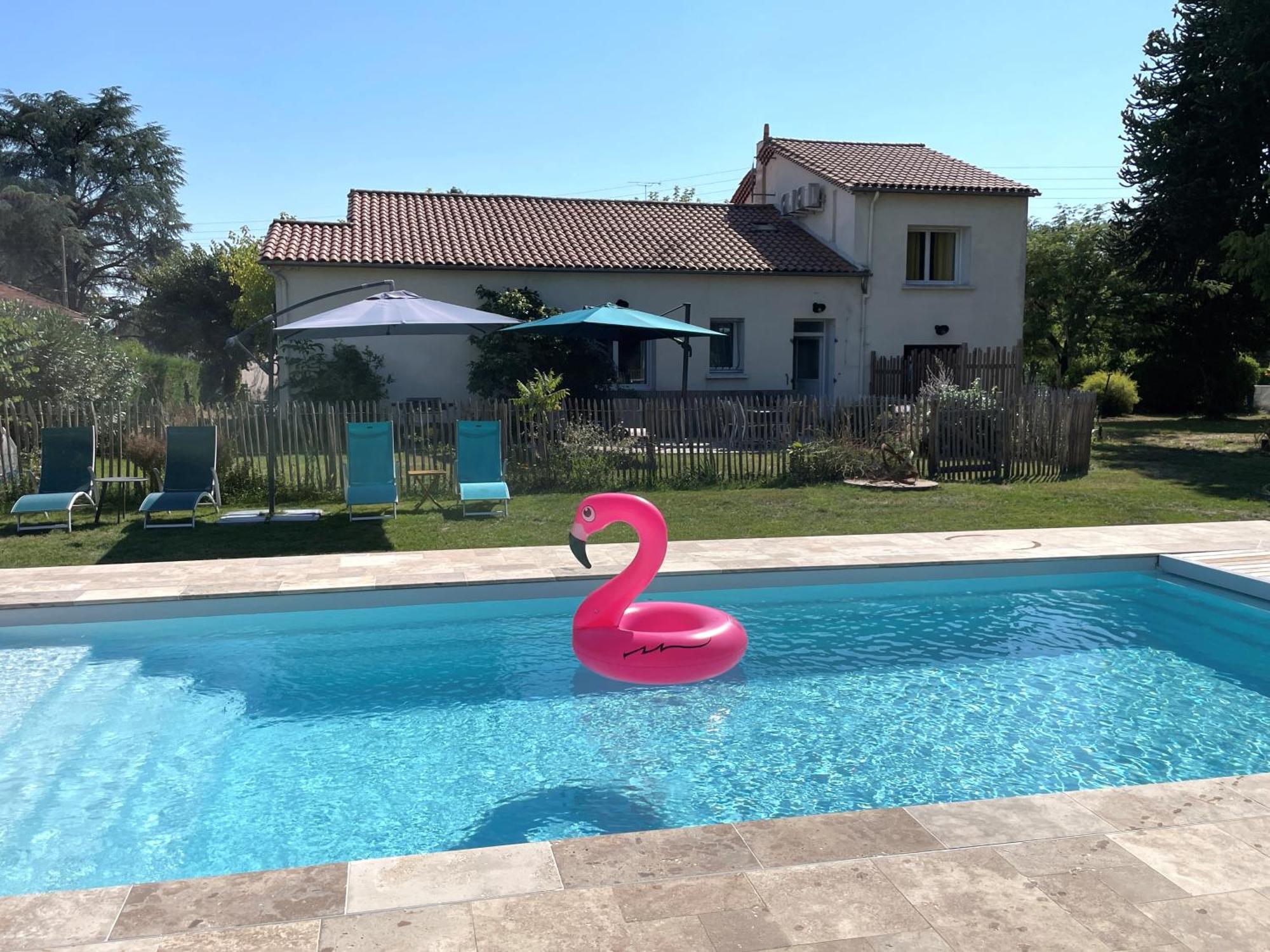 Aux Lagerstroemias Villa Bergerac Exterior foto